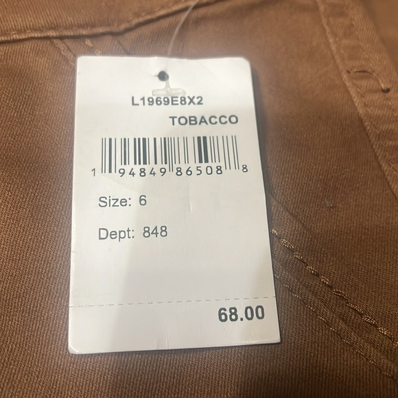 Wit & Wisdom Tobacco High Rise Utility Flex-Ellent Pant. - Picture 5 of 9